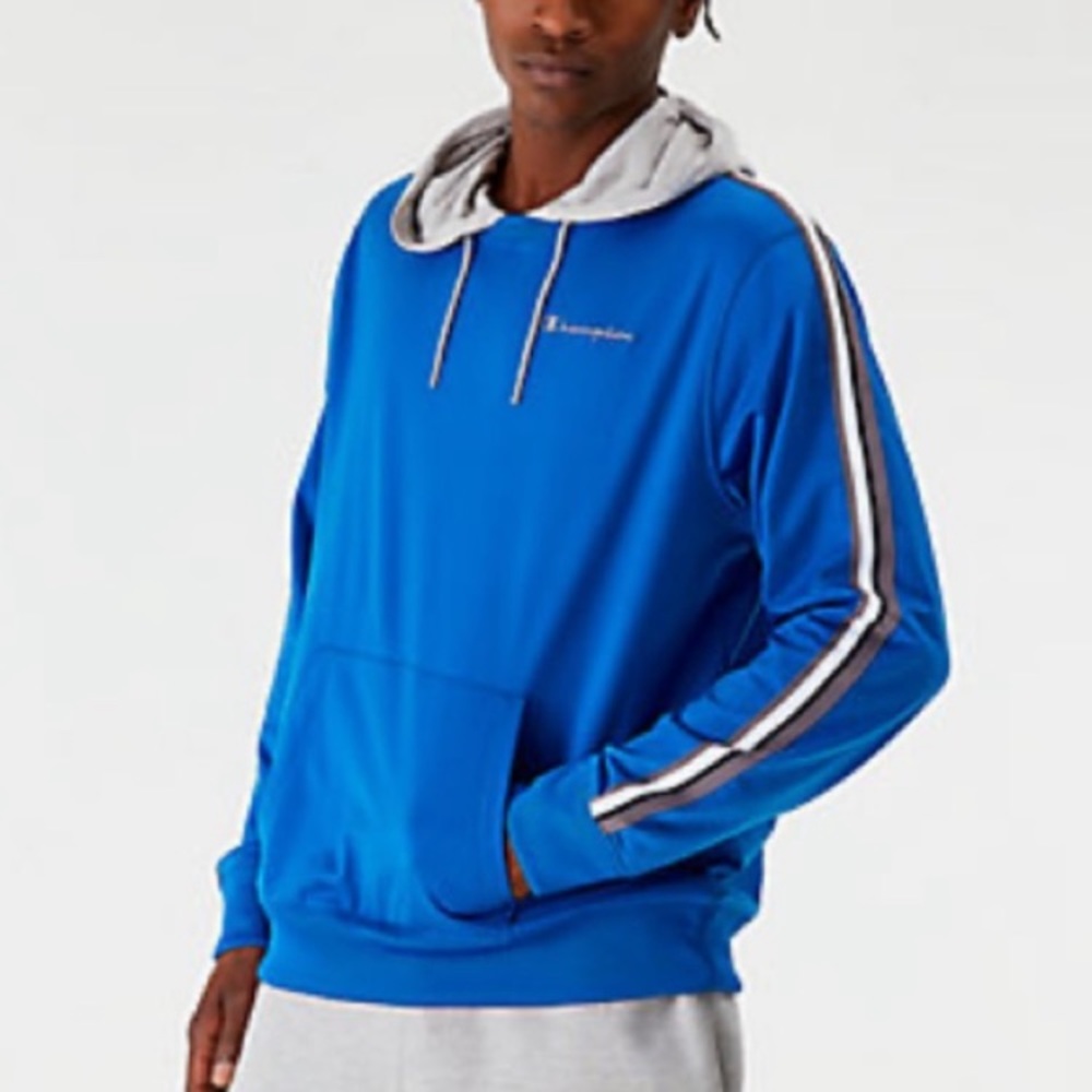 NEW Champion Men’s Blue Track Hoodie